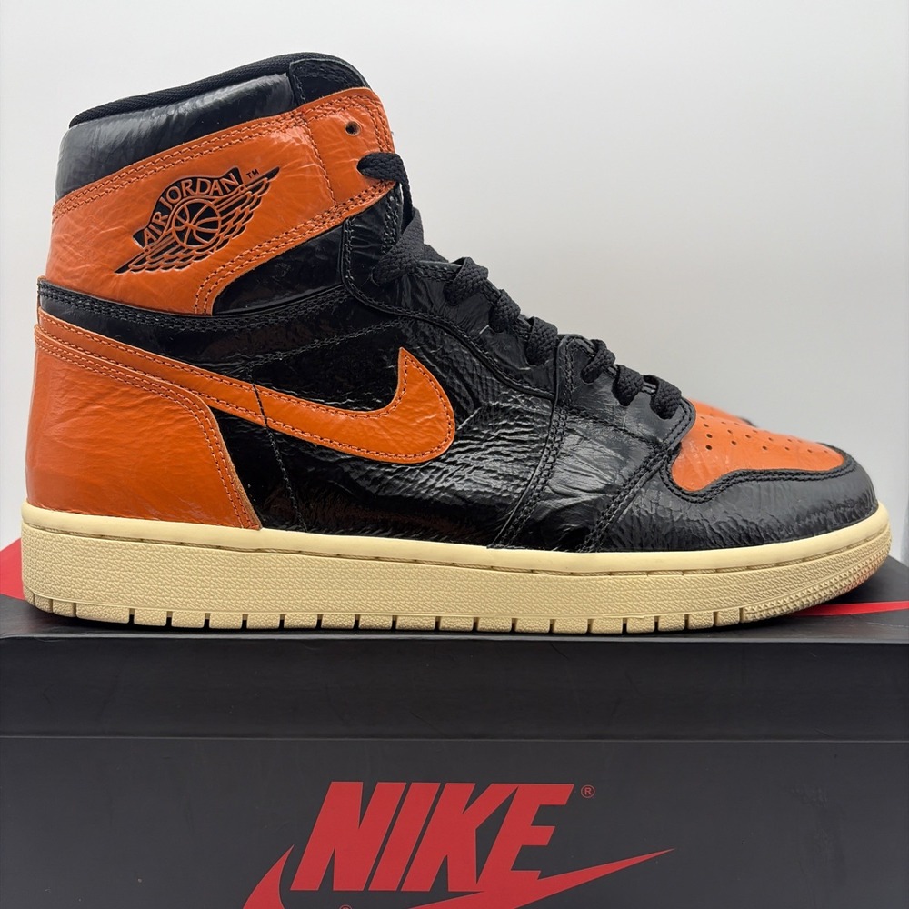 Size 9.5 - Jordan 1 Retro OG High Shattered Backboard 3.0 (555088-028)